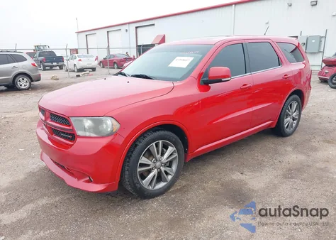 2013 Dodge Durango R/T из США, поврежденный, VIN 1C4SDJCT3DC616031